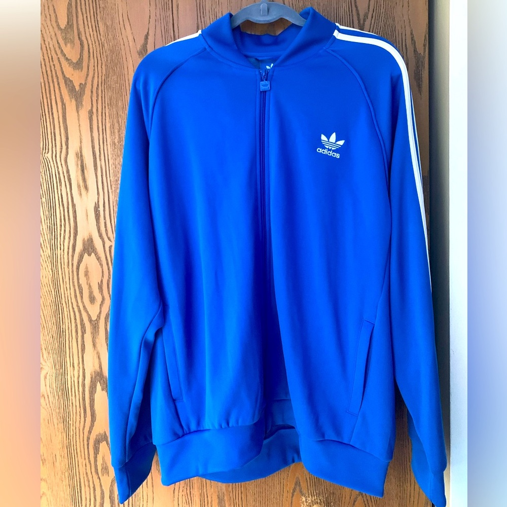 Adidas Royal Blue Tracksuit (L)